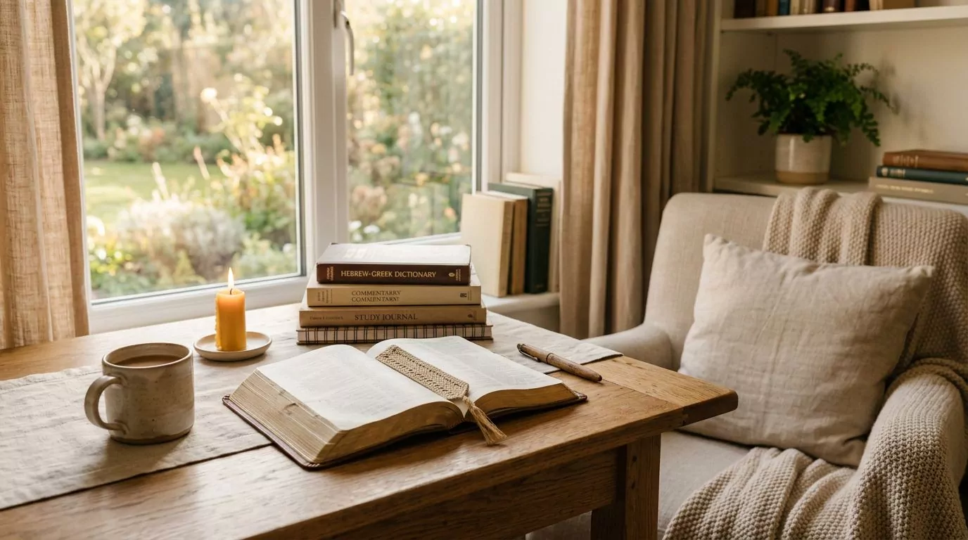Collection of free Bible study tools and resources