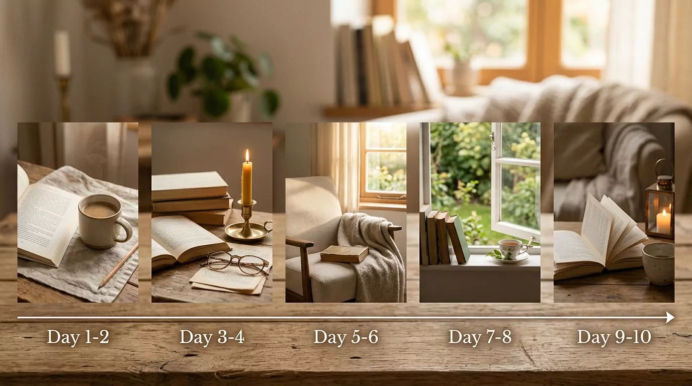 Simple reading plan timeline