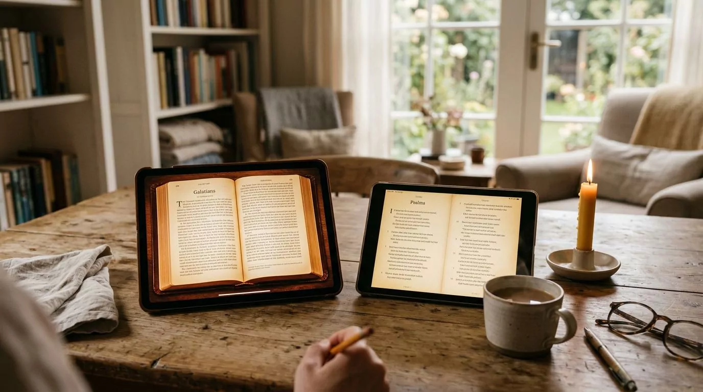 Comparing Bible apps side by side